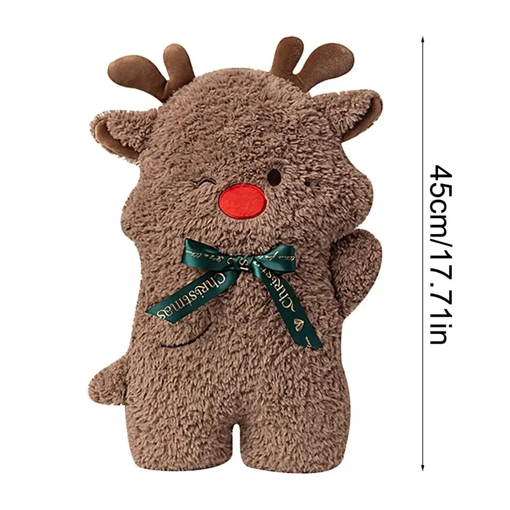 New 40cm Plush Toys Elk Santa Claus Plushie Doll Christmas Tree Stuffed Animal Gift