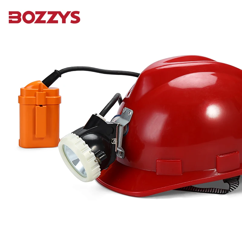 BOZZYS LED Dual Light Source Mining Headlamp Waterproof Moisture-proof Cap Lamp for Underground High-performance Safety