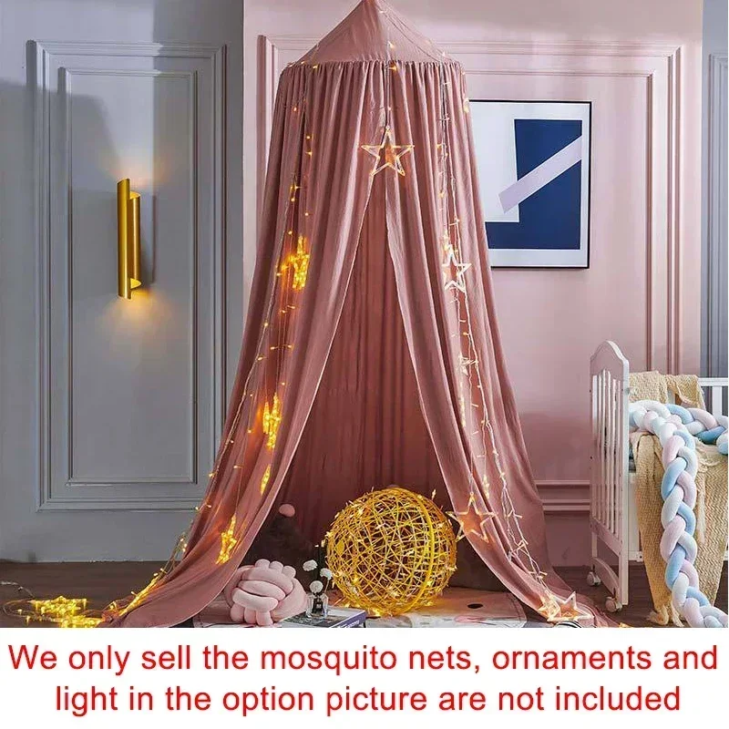 Kids Mosquito Net Baby Crib Curtain Hanging Tent Home Decoration Living Room Bedroom Corner Bed Decor Girl Princess Mosquito Net