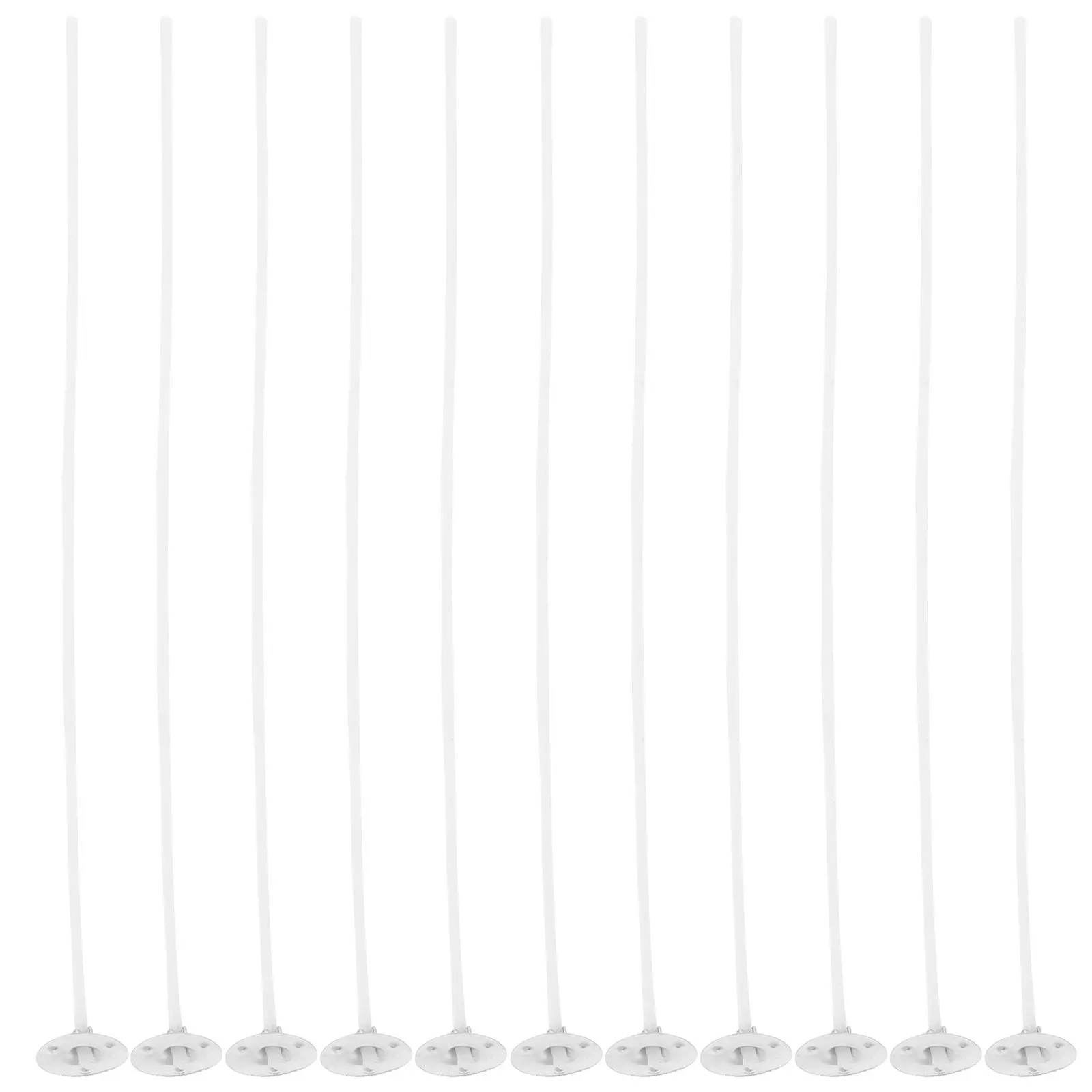 50Pcs Wicks for DIY Making Cotton Wick Lightweight Compact Portable Easy to Store Use with Metal Base for Soy