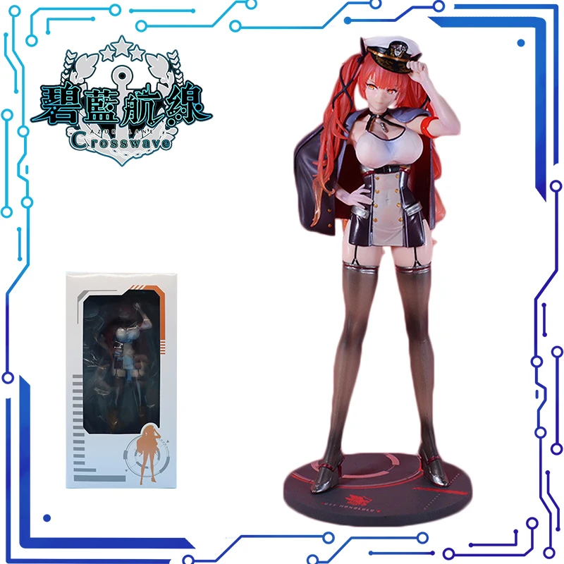 

26CM Azur Lane USS Honolulu Anime Game Sega Original Assembly Figure Action Model Decoration Cartoon Doll Collection Toys Gifts