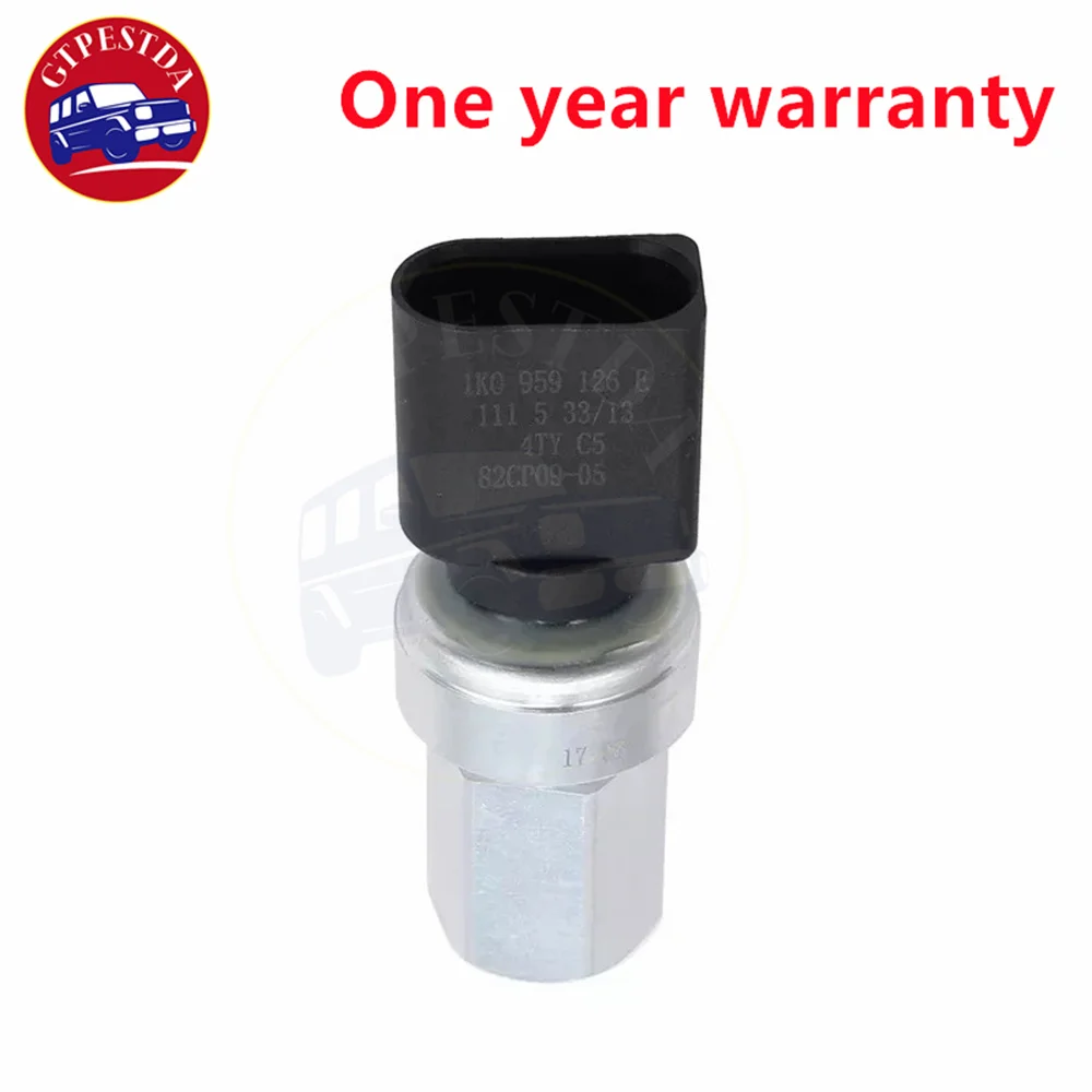 New 1J0959126 AC Pressure Switch Sensor Drucksensor For Volksw-agen Passat B7 CC Bo-ra 1998-2005 Sedan Diesel 1K0959126D