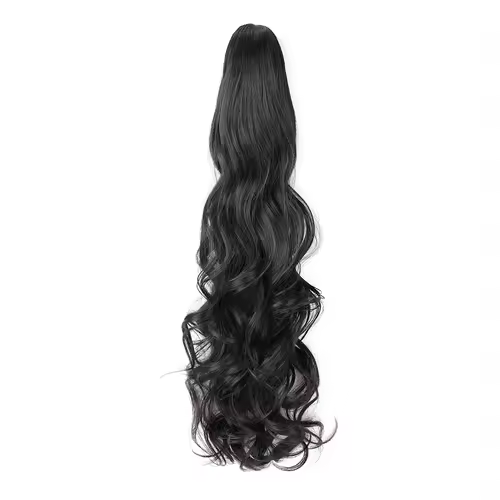 Claw Clip Ponytail Extension 18"&24 Clip in Wavy Synthetic Ponytail Hair Extensions Long Pony Tails for Women Extensions - Image 8
