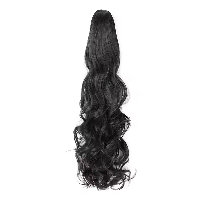 Claw Clip Ponytail Extension 18"&24 Clip in Wavy Synthetic Ponytail Hair Extensions Long Pony Tails for Women Extensions - Image 8