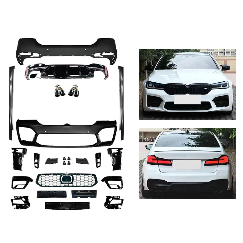 

Classic Car Restomod Body Kits2021-2023 Car Modification Upgrade M5 Body Kit Front Bumper Rear Bumper Surround Suitable For