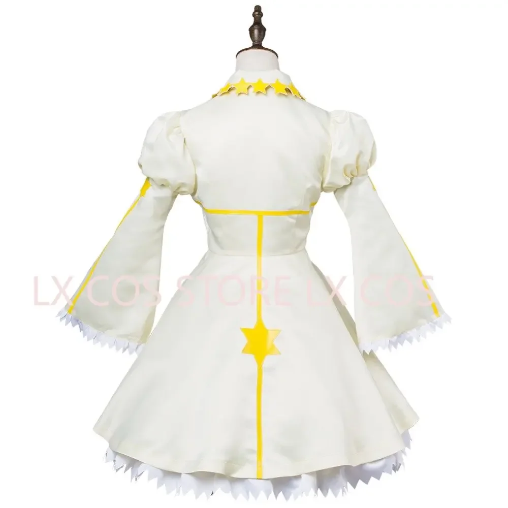 Card Captor Sakura Cosplay Carta trasparente Kinomoto Sakura Star Battle Donne adulte Ragazza Set completo Abito Costume cosplay di Halloween