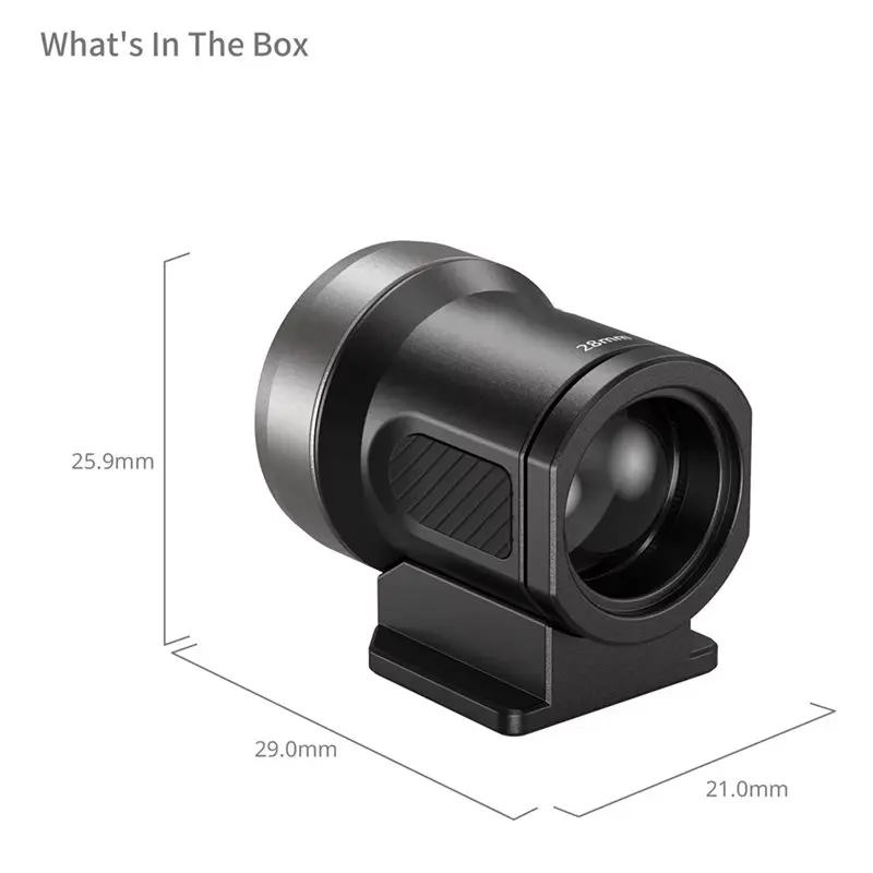 تسليم 24 ساعة 28 مللي متر كاميرا خارجية عدسة الكاميرا البصرية-5387 لسوني ZV-E10/FX3/A6700 ل FUJIFILM X-T5 لكانون F