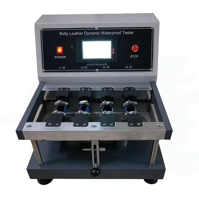 DIN 53338 MASSER Bally Leather Dynamic Waterproof Testing Machine