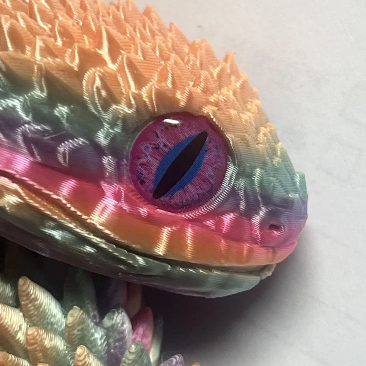 50pcs 3D printed animal models eye viper models simulated animal eyes demons cats dogs dolls handmade DIY fake eye stickers