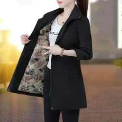 2022 Thick Velvet Warm Parkas Hooded Windproof Winter Jacket Women Cotton-padded Coat Female Wool Liner Overcoat High Quality