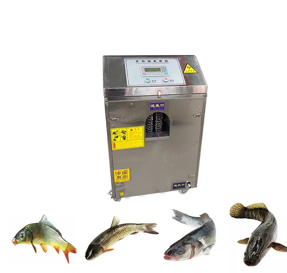 High Efficiency Fish Killing Machine Descaling and Belly Opening Integrated Machine