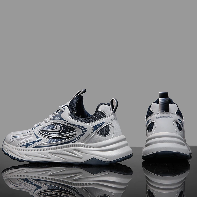 

Men's Breathable Casual Sneakers Luxury Trainer Fashion Loafers Running Shoes - Comfortable Race Shoes for Male