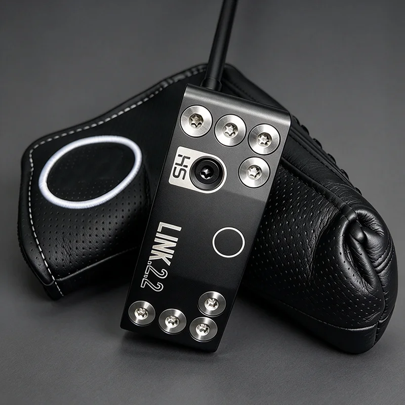 HS LINK 2.2 Zero Torque Golf Putter for Right-Handed Use 33/34/35 Inches ACCRA Graphite Shaft Head Cover Included Link Putter