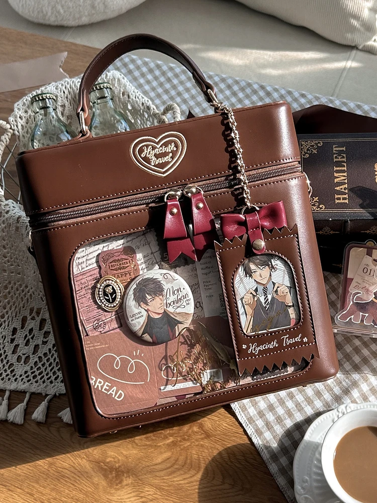 Original Cute Girl's Sweet Itabag 6 Points Bjd Bag Baby Bag 2025 Women's Fashion Versatile Casual Handheld Crossbody Backpack