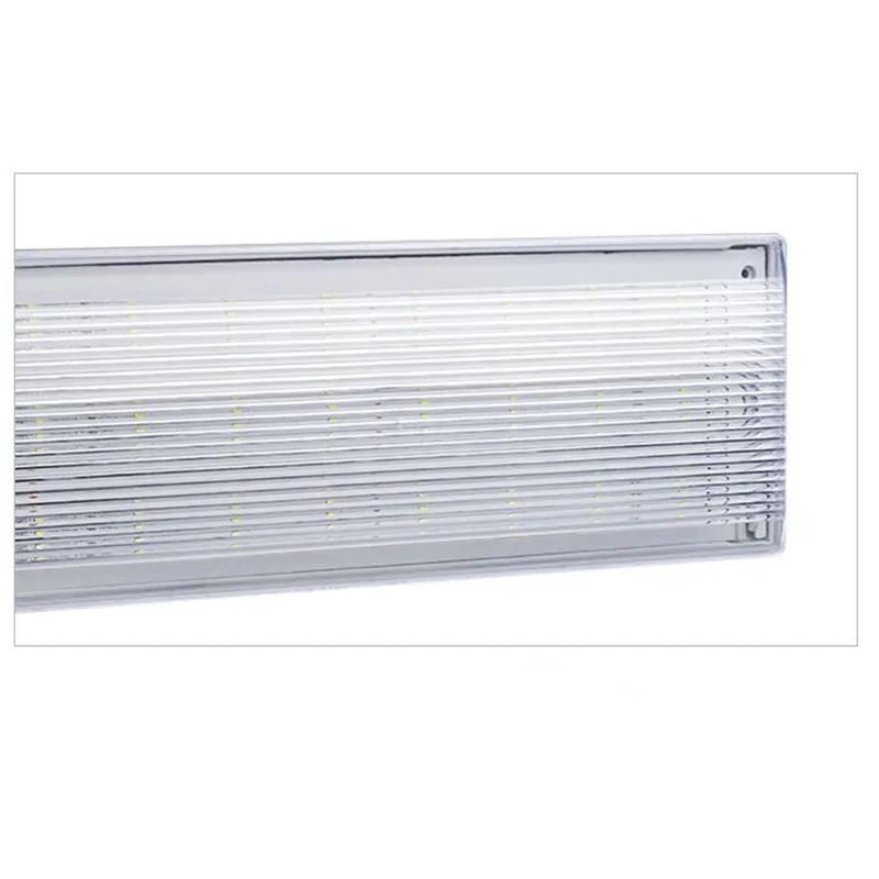 

Rechargeable Light Emitting Diode Emergency Surface Embedded baffle exit bulb light Bulb Bulk baffle emergency
