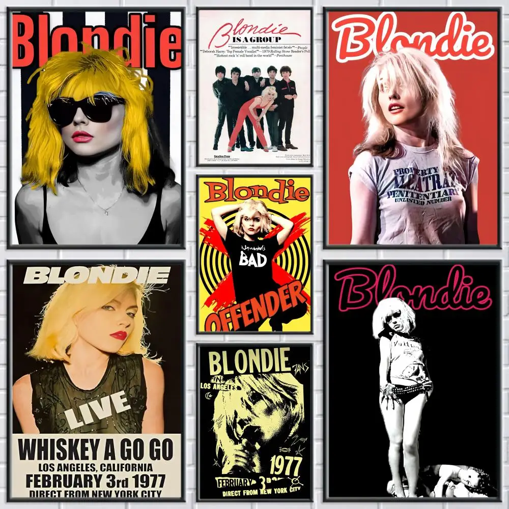 

Painting Calligraphy Canvas Poster: Crease Free Waterproof Durable All Space Wall Decor B-Blondie