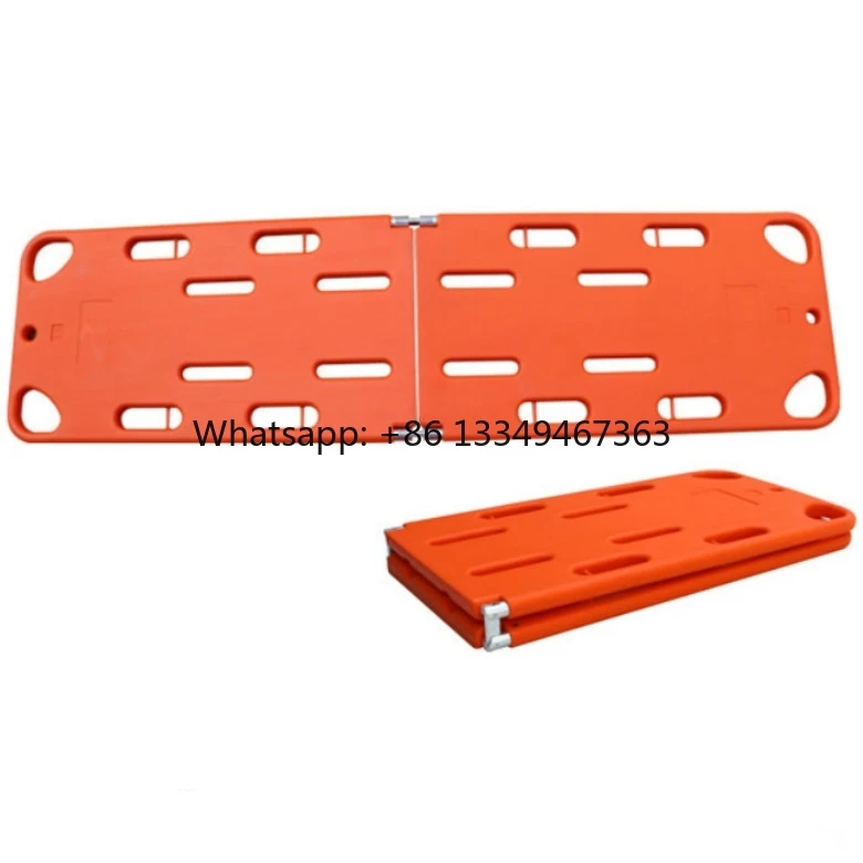 

wholesale Water Hospital Medical Rescue 2 Folding Spinal Board Spine Stretchers for Patient Injured Transport in stock