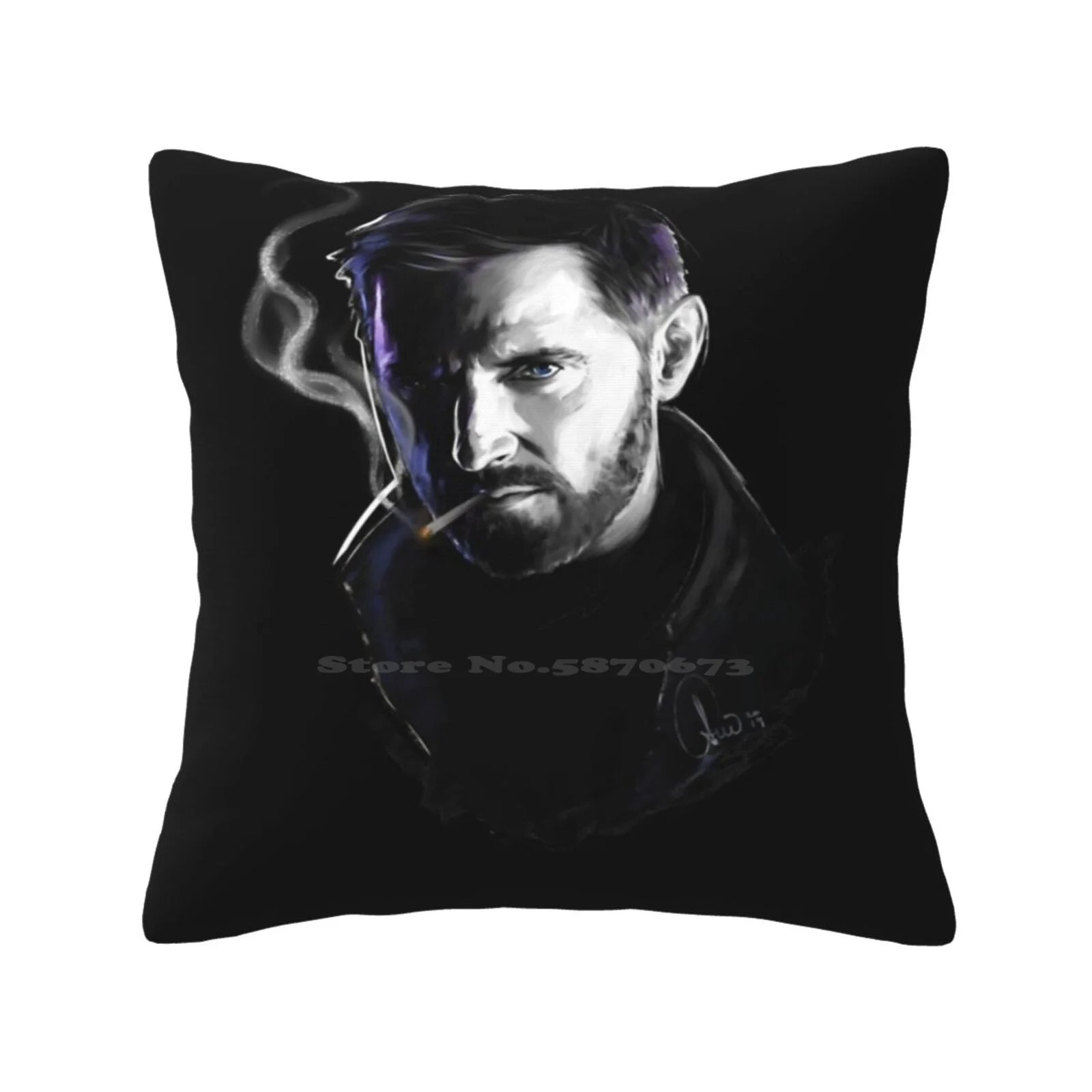 Needed Gifts Richard Armitage-Smokin Hot Christmas Holiday Bedroom Office Hug Pillowcase Needed Richard Armitage Smokin Hot