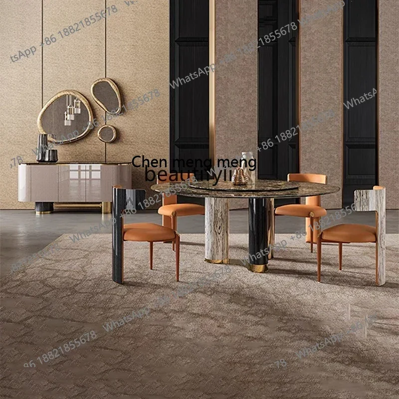 xzItalian light luxury dining side cabinet, modern, storage, large apartment storage tea cabinet