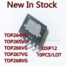 10PCS/LOT TOP264VG TOP264 TOP265VG TOP265 TOP266VG TOP266 TOP267VG TOP267 TOP268VG TOP268 EDIP-12 Power chip IC