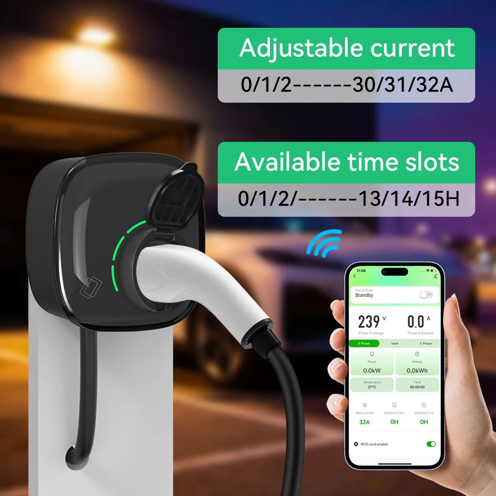 IPENGEN 22KW Type2 EV Charger  - Ev Charger Type 2 22Kw 32A 3 Phase recension och pris