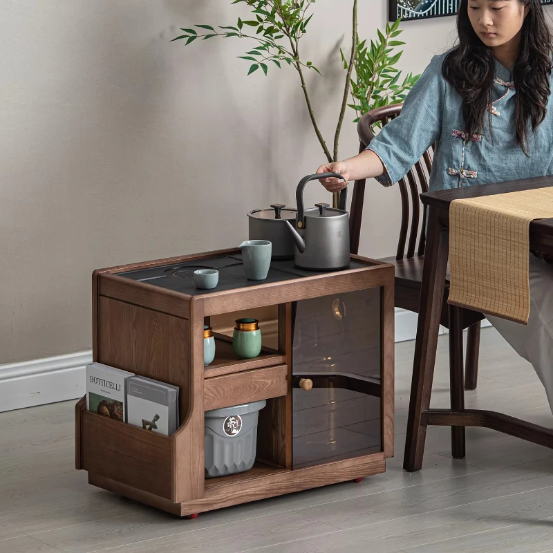 Decoration Design Coffee Tables Modern Brown Wood Modern Lateral Coffee Tables Living Room Center Mesa De Centro Furniture Home