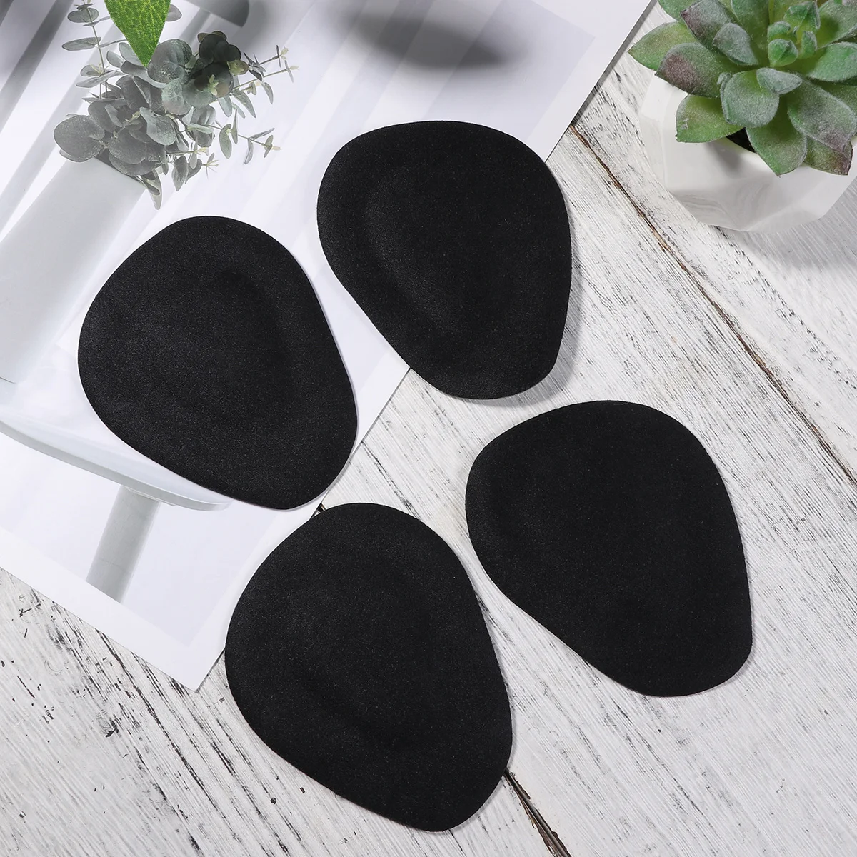 

3Pair Forefoot Cushion Pads Non-Slip Half Insoles for Women Shoes Gel Insert Comfortable Fit All Day Wear Half Insoles