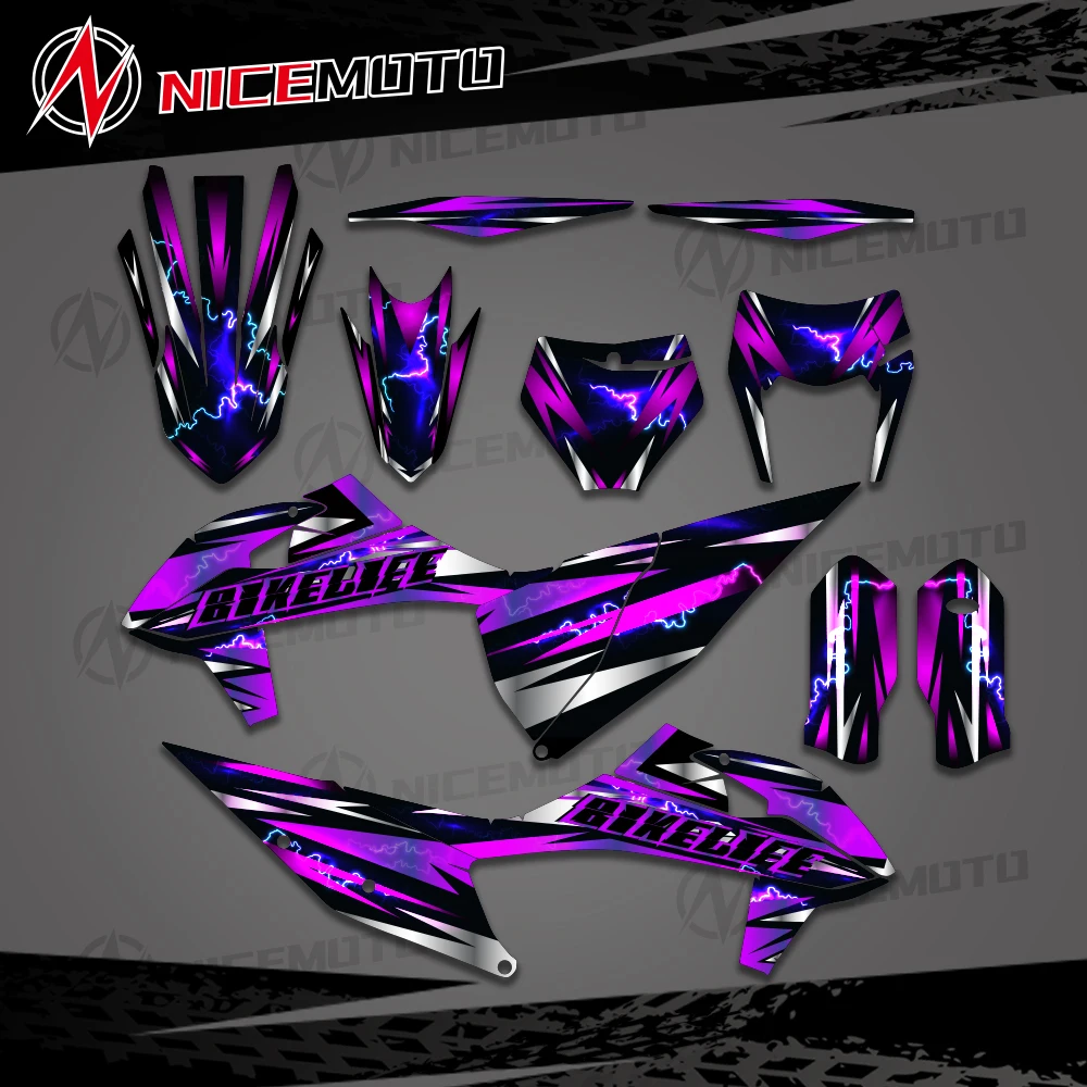 Motorcycle Stickers For KTM 125 250 350 450 500 525 SX SXF 2019 -2021 EXC XC XCW 2020 -2022 Background Graphics Decals Custom