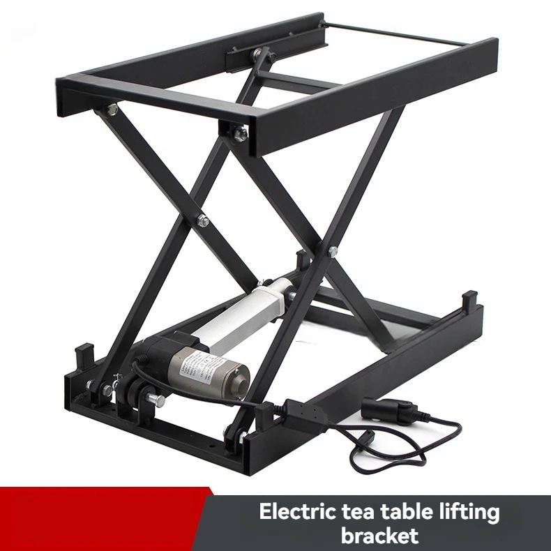 Electric Lifting Bracket Hardware Automatic Flip Fitting, Smart Home Accessory for Island Countertop Kung Fu Tea Table