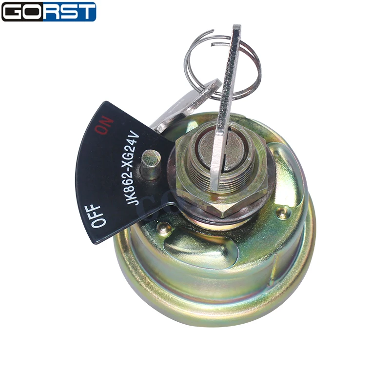 Ignition Switch Battery Main Power Switch JK862-XG24V for XCMG Wheel Loaders for SL50GN SD300 LW300 ZL50GN Auto Part 4130000427