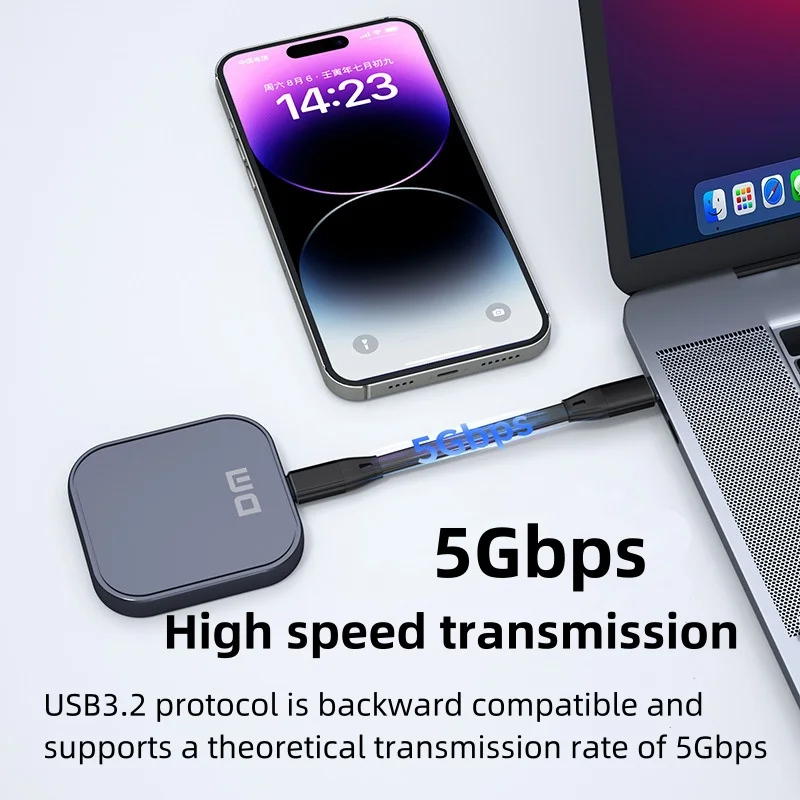 FS510 adsorption high-speed storage SSD 512G/1T Type-C Mobile Solid State Drive for Apple and Android mobile phones、laptop、Xbox