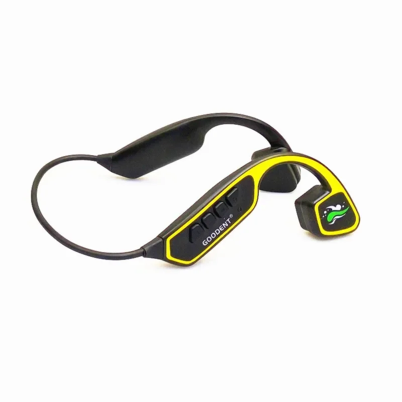 Waterproof Wireless Communication H912C Swimming Training Bone Conduction Headphone Swim Workouts Walkie Talkie Headset