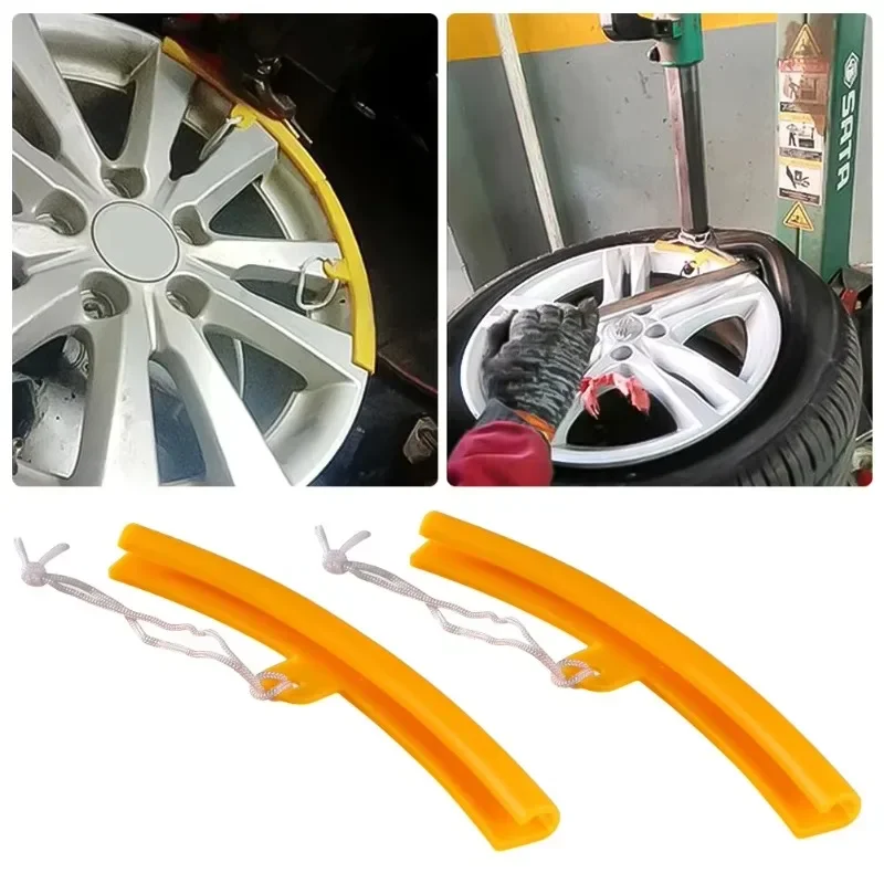 Car Wheel Rim Protector Tire Rim Protectors Tyre Remove Edge Protection For Car Motorcycle Motorbike Auto Car Tire Repair Tools