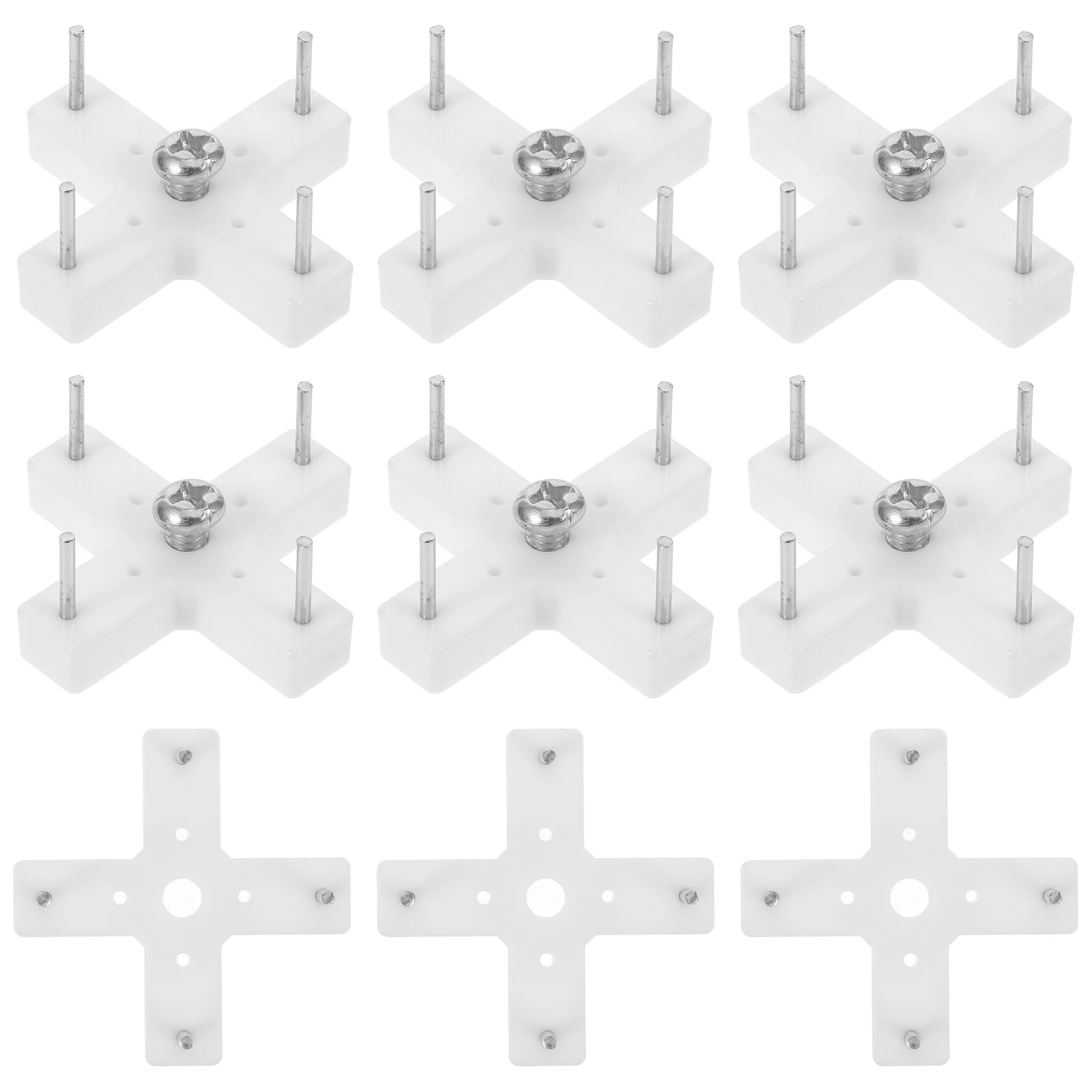 

10pcs Hooks 6mm Nails for Hanging Picture Hardwall Hangers Concrete Walls Heavy Duty Mounting Hardware