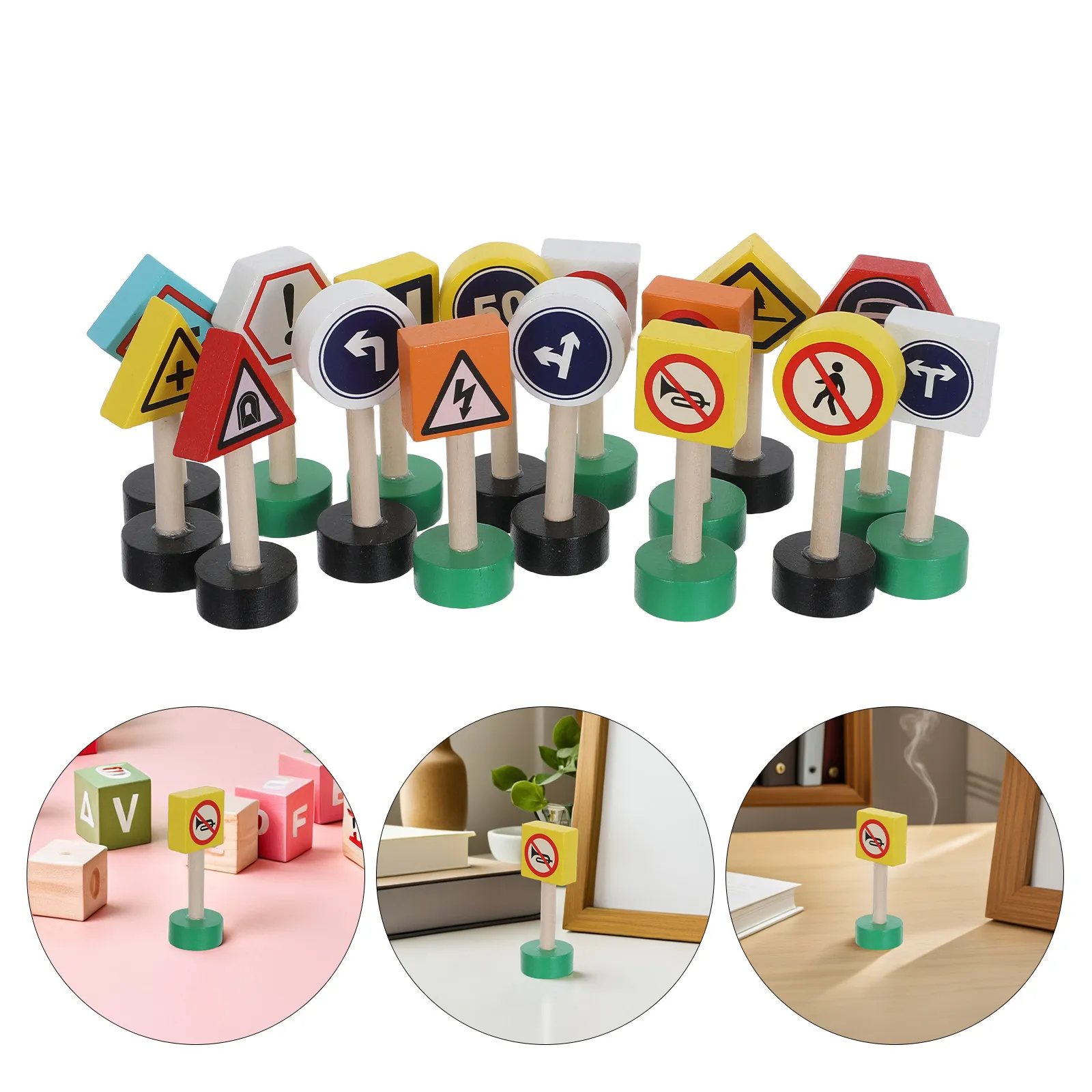 conjunto-de-16-placas-de-sinalizacao-rodoviaria-de-madeira-para-criancas-kit-educacional-de-transito-com-sinais-realistas-de-parada-e-cruzamento-ferroviario-mini-placas-para-educacao-infantil