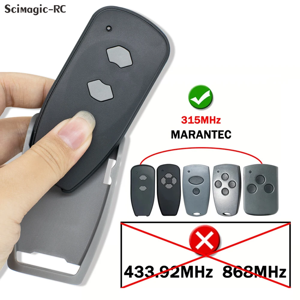 Эмотатное управление MARANTEC 315 МГц для Дубликатора M3-3313 M3-2312 Digital 382 M3-2312 Digital 384