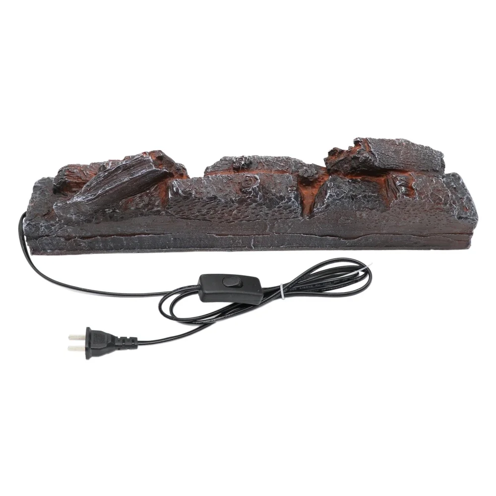 Electric Simulation Charcoal Fake Firewood Charcoal Fire Decoration Charcoal Flame Lamp Fireplace Firewood Props Decoration image 3
