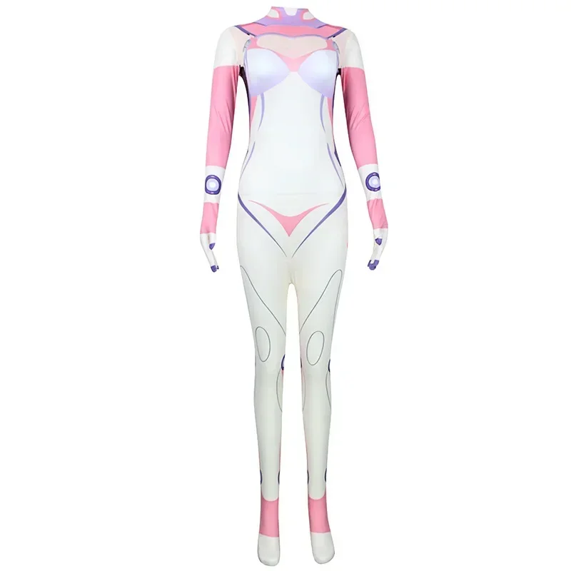 Langley Soryu Ayanami Rei Zero Two Dva Cosplay Costume Asuka Test Jumpsuit Zentai Suit Anime Bodysuit Women MN9