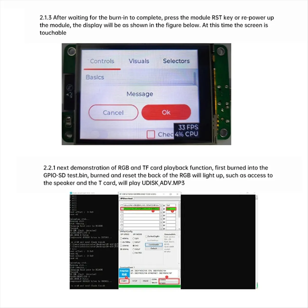 【~ New A88T】Development Board 2.8 Inch Touch Screen LCD TFT Module with Touch Pen WIFI+BT Development Board with Shell