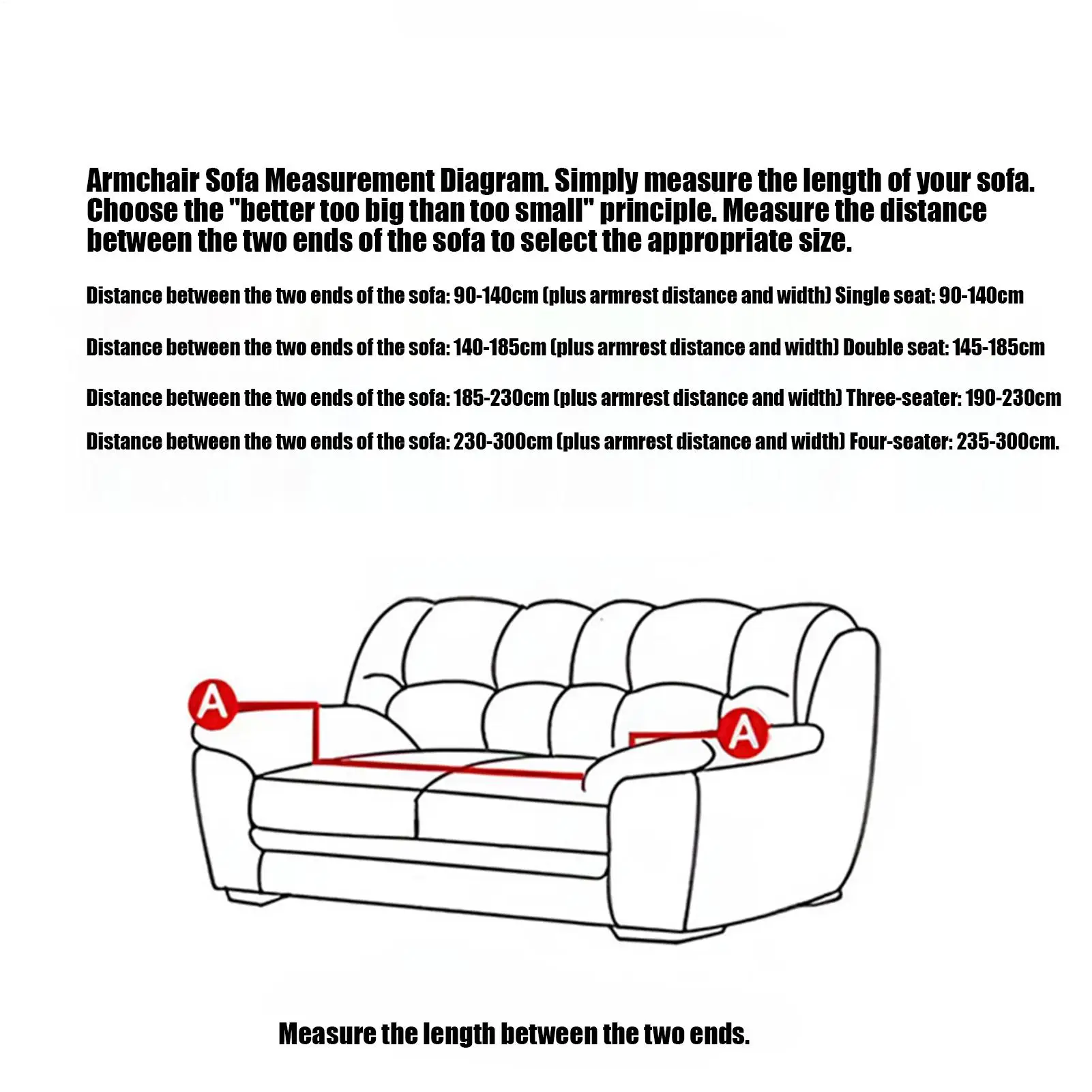 Christmas Sofa Slipcover Elastic Holiday Furniture Protector Santa Claus 3-4 Seater Sofa Slipcover For Holiday Party Gathering