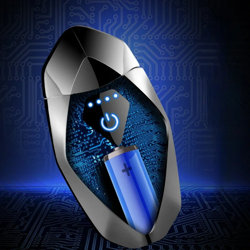 Double Arc Electric Lighter Metal Cigarette Lighter Plasma Windproof USB Smoking Accessories Lighters Cool Men Rechargeable Gift - Image 3