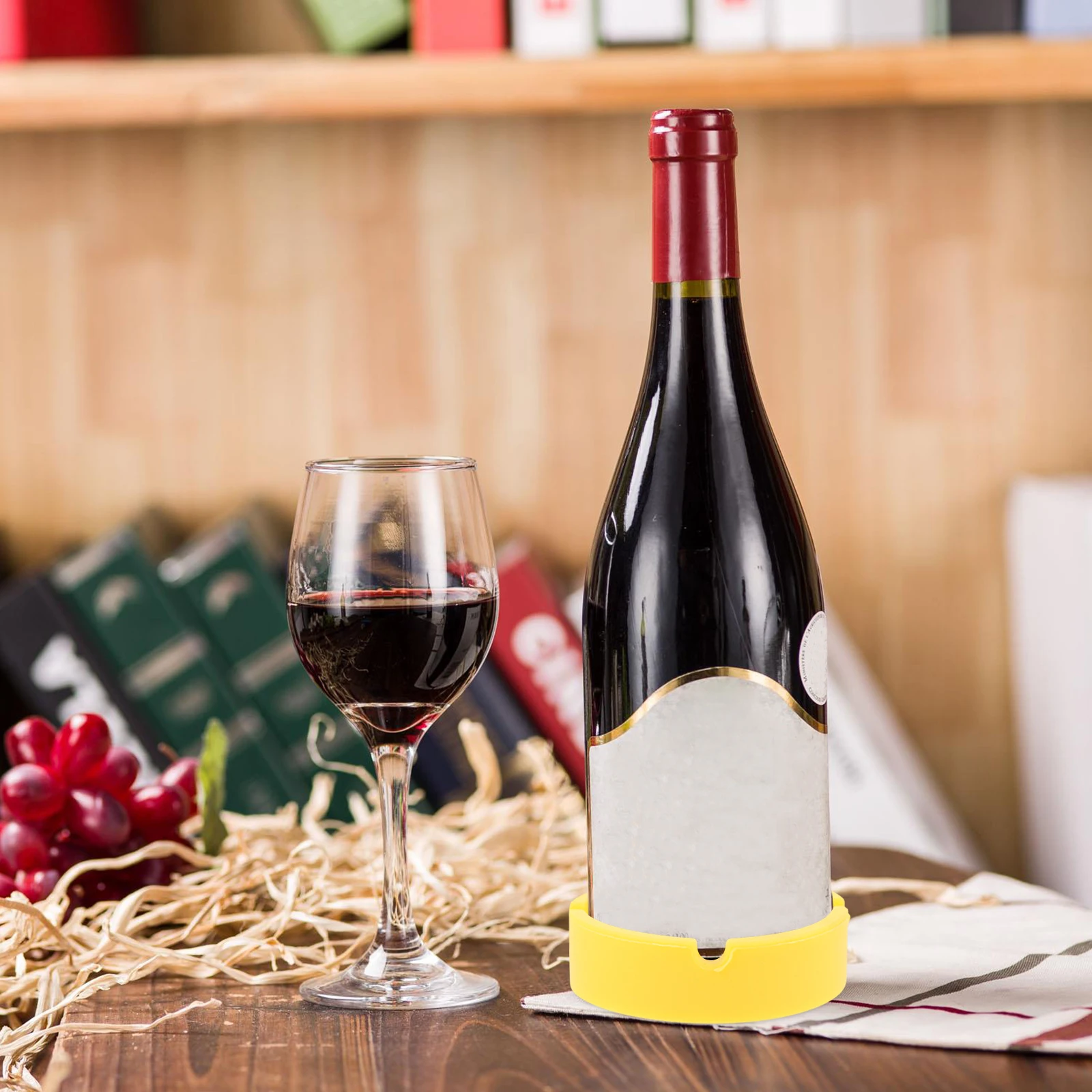 

Wine Coasters For Bottles Home Mat Table Wine Pad Non Slip Reusable Coaster Dining Beer Bottle Holder Anti Base