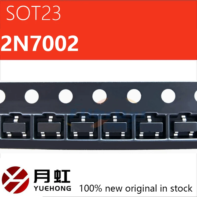 

100PCS 2N7002 MOSFET N-CH 60V 300MA SOT-23 N-channel FET New Original
