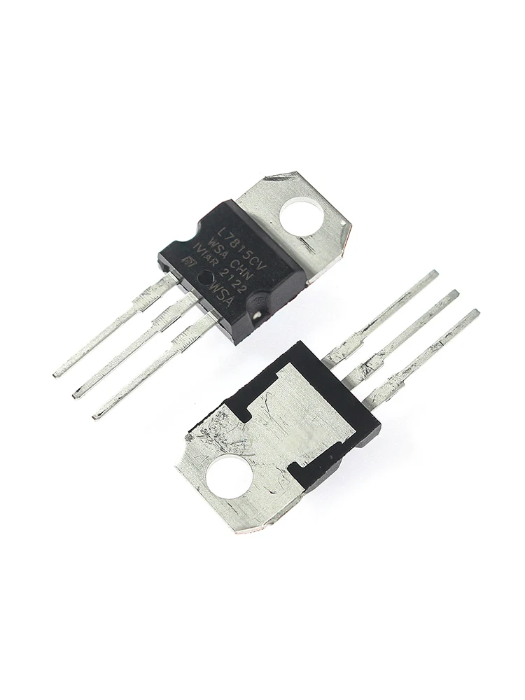 40PCS Mosfet Transistor Kit IC TO-220 L7805 L7806 L7809 L7812 L7815  L7905 LM317T Voltage Regulators transistor Assortment kit