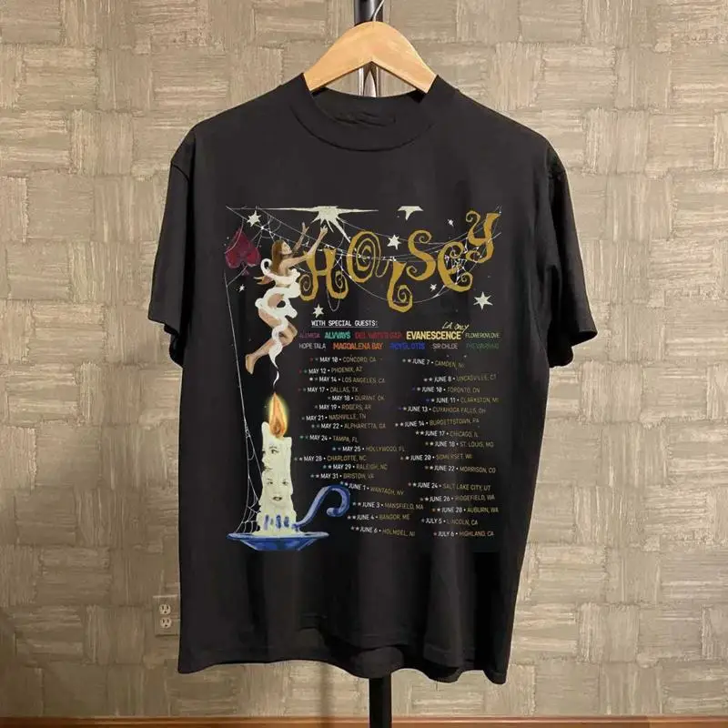 تي شيرت Rare Halsey Tour 2025 للمعجبين بالحجم الكامل S 5Xl