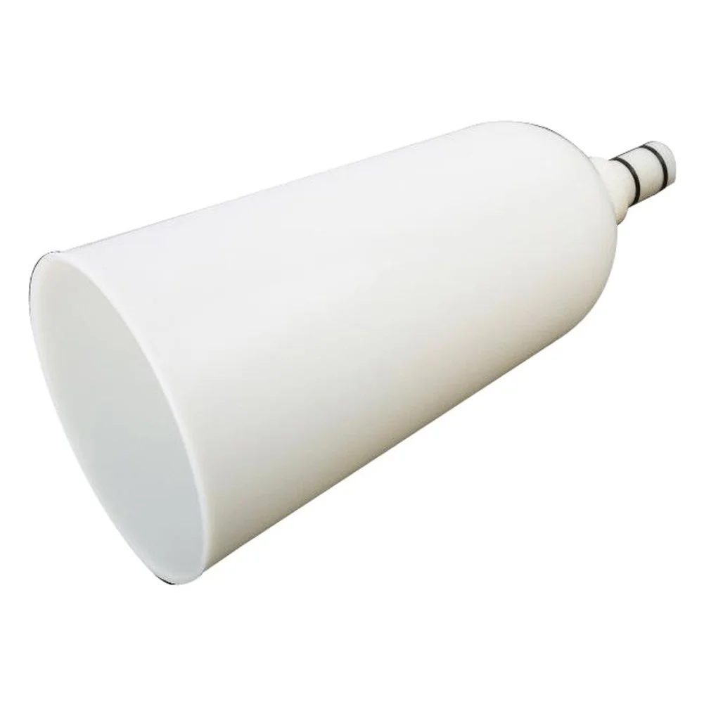 White Engine Oil Funnel Multi-vehicle Oil Funnel Engine Oil Funnel Wide Opening Generous Volume Quick Oil Pouring