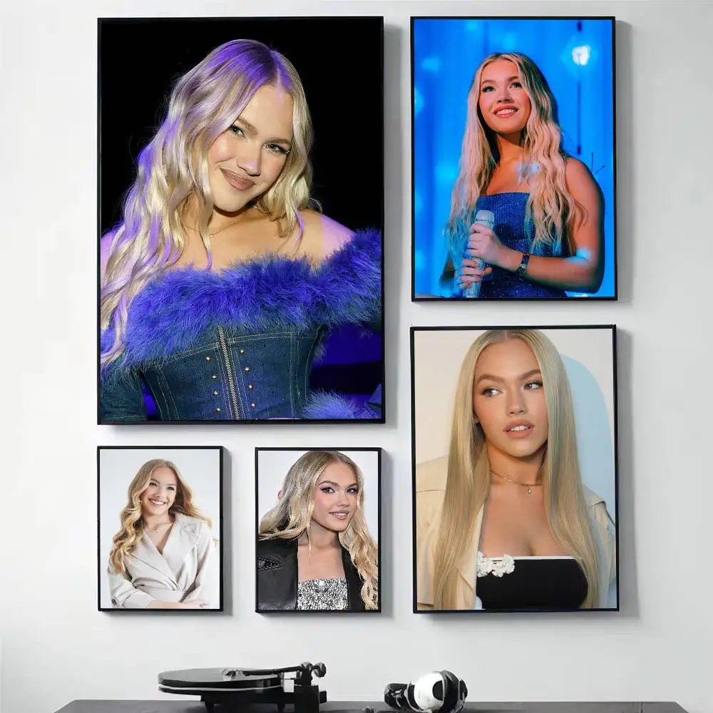 

Singer Poster F-Freya S-Skye Poster Versatile HD Waterproof Wall Art Self-Adhesive Decor for Any Space Ideal Gift