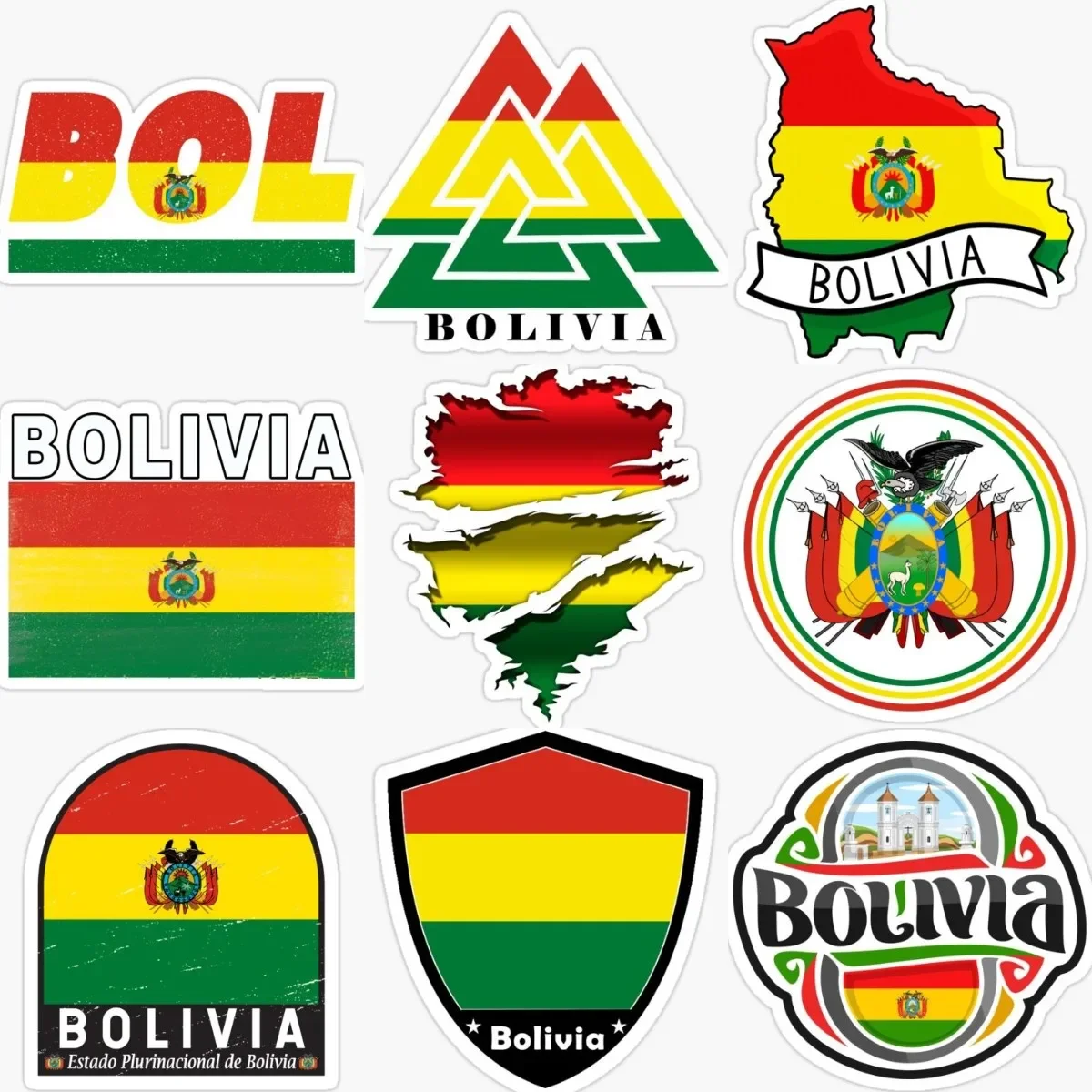 Bolivia Bol Flag Ma…