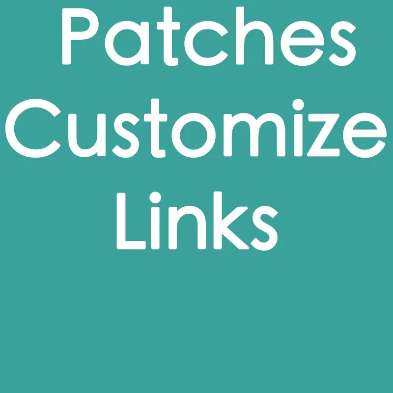 

Heat transfer Patches Customize Cost for iron on patches