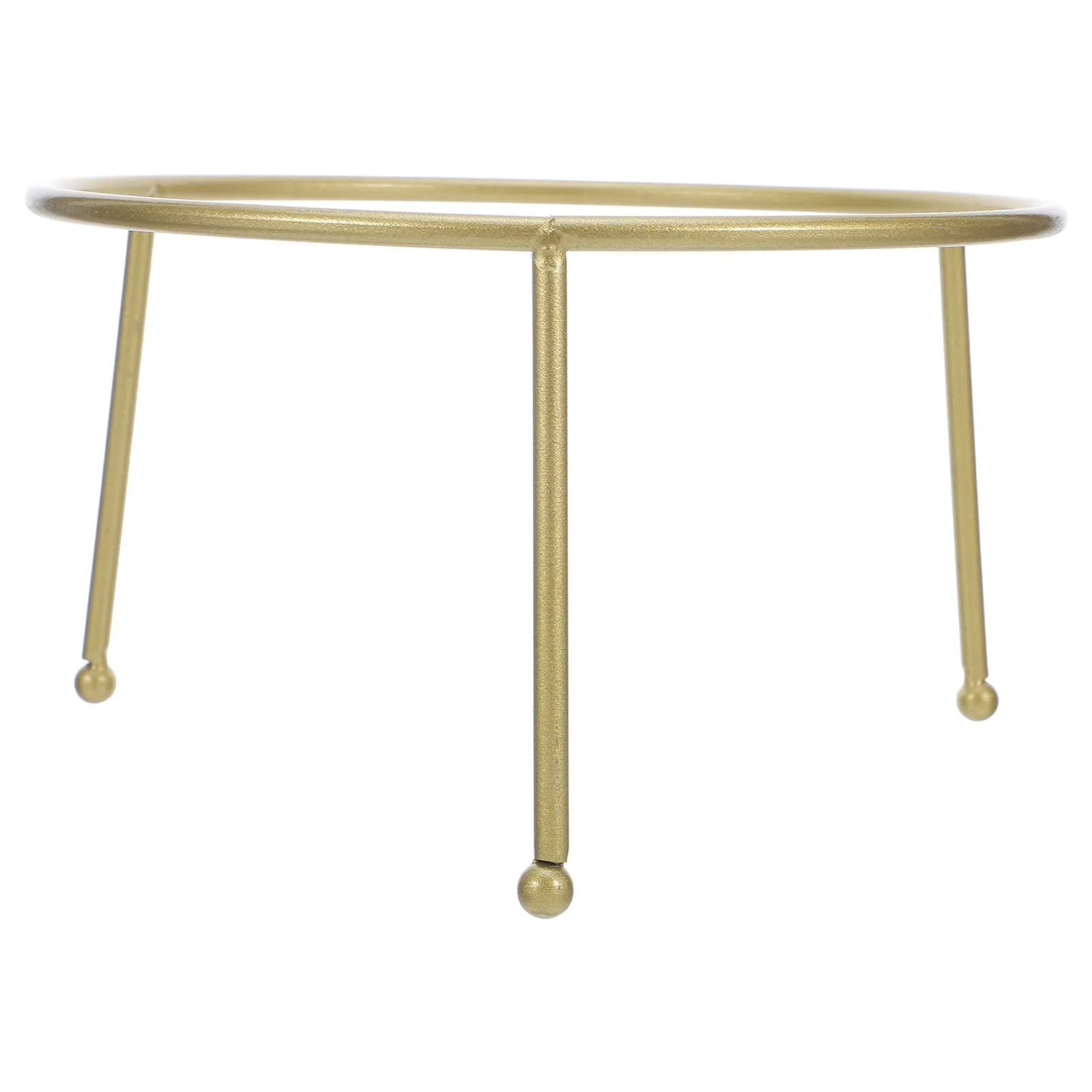 

Metal Gazing Globe Stand Outdoor Elegant Garden Sphere Holder Display Crystal Ball Pedestal Birdbath Yard Decoration